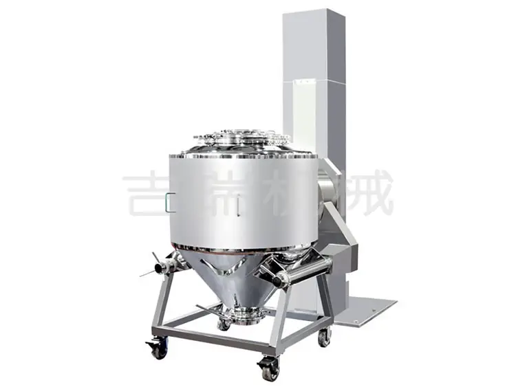 DTH单立柱全自动提升料斗混合机